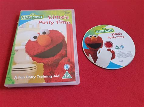 SESAME STREET ELMO'S POTTY TIME till DVD (399719115) ᐈ game-world på Tradera