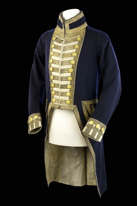 Royal Naval uniform: pattern 1812 - National Maritime Museum | Royal navy uniform, Fashion, Coat ...