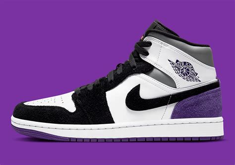 Air Jordan 1 Mid SE Purple 852542-105 Release Info | SneakerNews.com