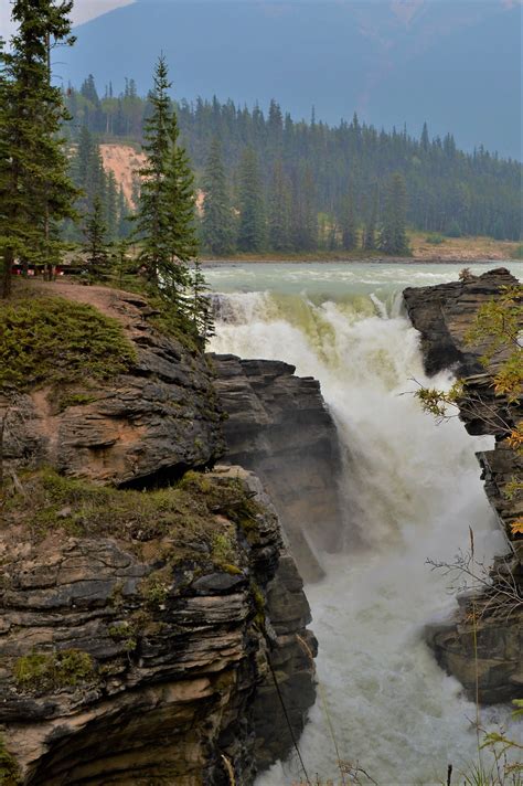 Visiting The Athabasca Falls In Jasper National Park | Ambition Earth