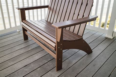 POLYWOOD® Vineyard Adirondack Bench - ADBN600 | POLYWOOD® Official Store