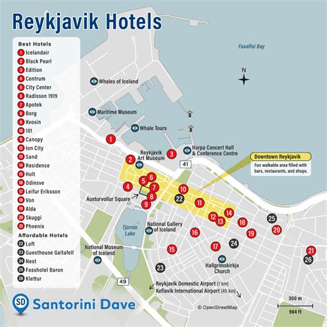 REYKJAVIK HOTEL MAP - Best Areas, Neighborhoods, & Places to Stay