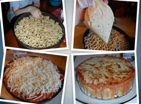 Now You Can Pin It!: Rigatoni Pasta Pie