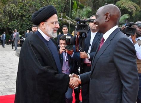 President Ruto Mourns Iranian President Ebrahim Raisi