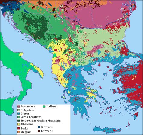 Alternate ethnic map of the balkans (1900) : r/imaginarylanguagemaps