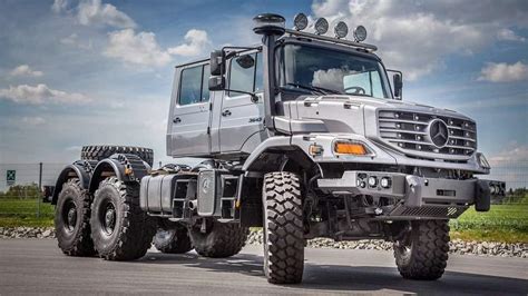 Mercedes-Benz Zetros 6x6 технические характеристики, цена и фотографии