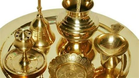 cleaning brass utensils- brass utensils at home