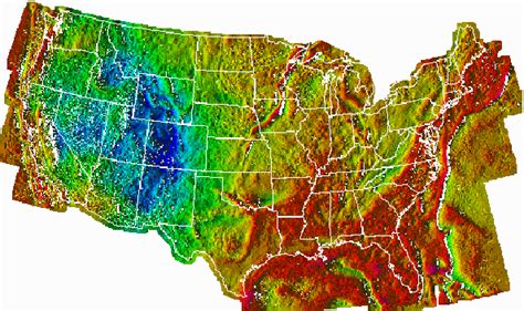 USGS Fact Sheet 078-95 -- Geophysical Data Grids for the Conterminous United States