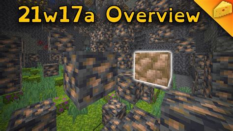 21w17a RAW ORE BLOCKS Spawn Naturally! Minecraft 1.17 Snapshot 21w17a Overview - YouTube