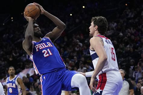 NBA: Joel Embiid, 76ers crush Wizards | Inquirer Sports