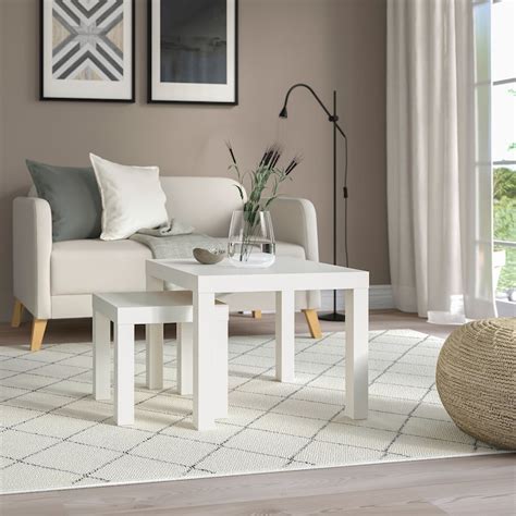 LACK side table, white, 55x55 cm (215/8x215/8") - IKEA CA