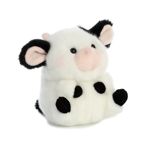 Buy Aurora® Round Rolly Pet™ Daisy Cow™ Stuffed Animal - Adorable ...