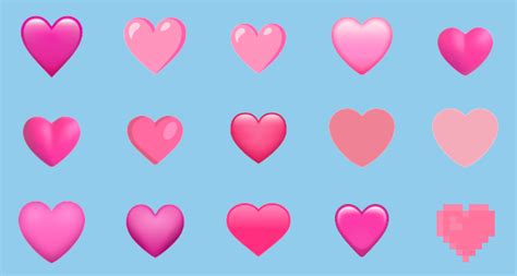 Pink Heart Emoji