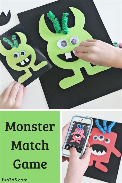 This charming Monster Game for Kids is perfect for classroom parties or family fun this fall ...