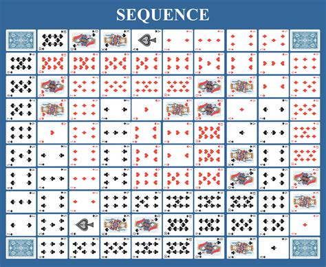 8 Best Images of Sequence Board Game Printable - Sequence Board Game, Sequence Board Game and ...