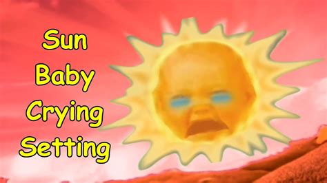 Teletubbies Lost Episode: Baby Sun Crying Setting In The Sky (Animation Test) - YouTube