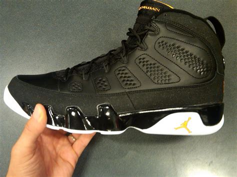 SoleSurvivor Detroit: Air Jordan Retro 9 Black/Citrus Closer Look