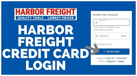 Harbor Freight: How to Login Harbor Freight Credit Card | Sign in ...