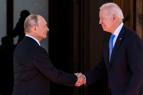 With Putin, Biden Tries to Forge a Bond of Self-Interest, Not Souls - The New York Times