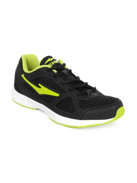 Buy Erke Men Black Running Shoes - Sports Shoes for Men 111304 | Myntra