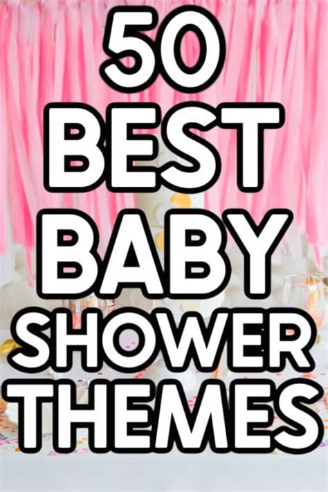 50 Creative Baby Shower Themes for Girls - Play Party Plan