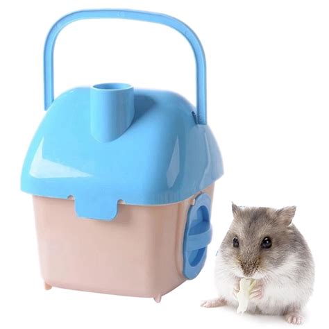 Portable Hamster Cage Outdoor Portable Travel Carrying Plastic Living House Y5Q9 | eBay