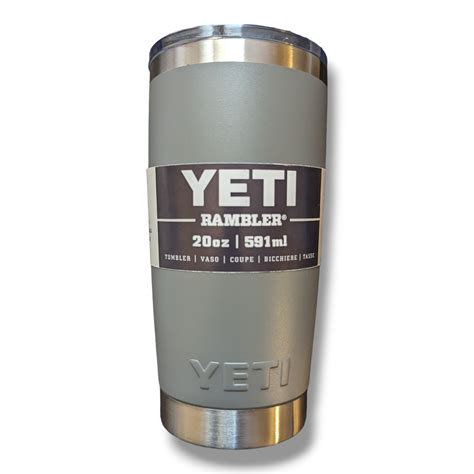 Yeti Rambler 20oz Tumbler Magslider Lid - Charcoal | eBay