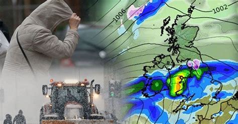 UK weather WARNING: Massive storm to batter Britain with MORE SNOW and ...