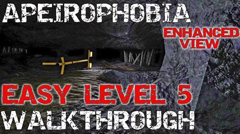 APEIROPHOBIA ROBLOX LEVEL 5 WALKTHROUGH (CAVE SYSTEM) BRIGHTENED VIDEO ...