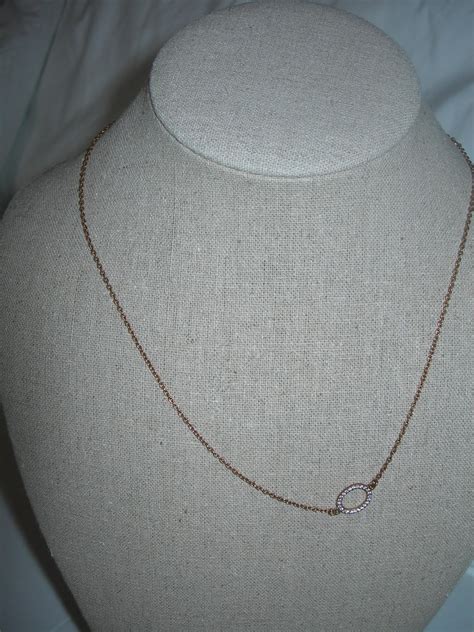 Pave Oval Necklace - Gold ($25) | Mike Munley | Flickr