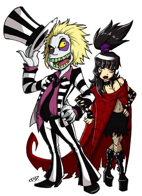 Beetlejuice and Lydia by DarkTod on DeviantArt