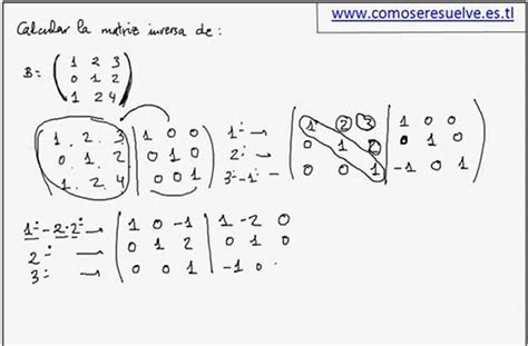 Como Calcular La Matriz Inversa De 3x3 En Excel - Printable Templates Free