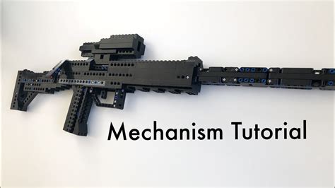 Lego Sniper Rifle Mechanism Tutorial - YouTube