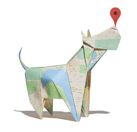 Google Map Origami by BakkenDesign - Design Swan