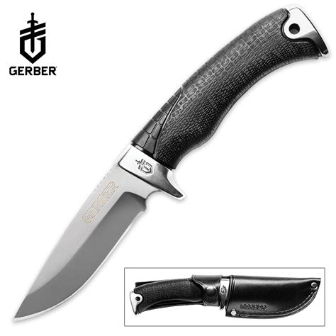 Gerber Gator Premium Drop Point Fixed Blade Knife | Kennesaw Cutlery