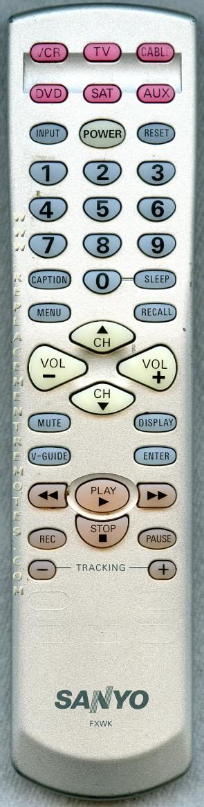 How To Program A Sanyo Remote - cgturbabit