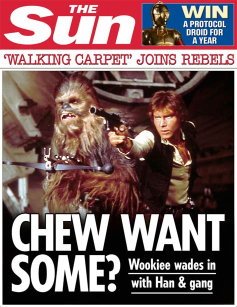 Star Wars Puns Turn Saga into Hilarious Tabloid Headlines