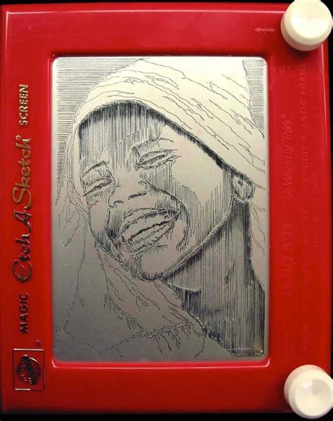 Some Very Mindblowing Etch-A-Sketch Art