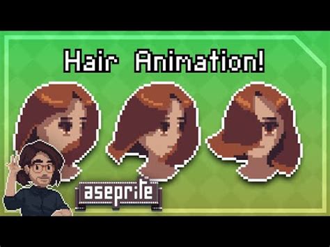 Pixel Art Class - Animating Hair & Materials - YouTube