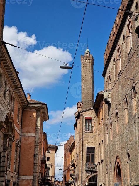 bologna italy medieval towers view 18748245 Stock Photo at Vecteezy