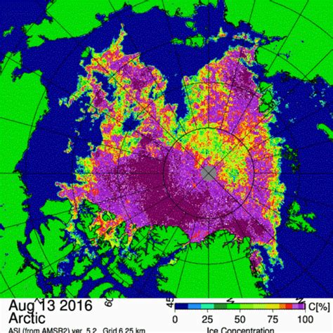 Arctic Sea Ice: Arctic storms