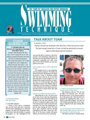 Coach Gives Insights To Excellence In Competitive Swimming Program At West Shore YMCA - Swimming ...