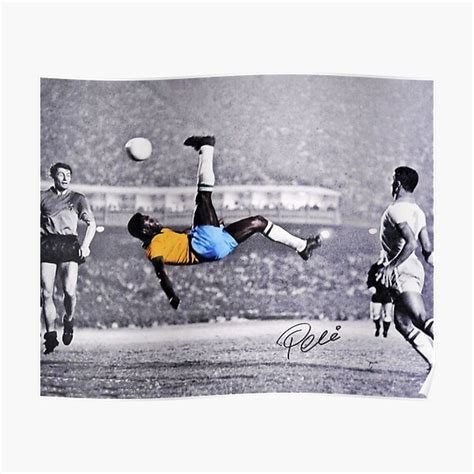 "Pelé | Bicycle Kick Color Version" Poster for Sale by temaikiqa ...