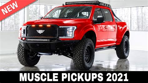 10 New Muscle Trucks to Give Any Sports Car a Run for the Money in 2021 ...