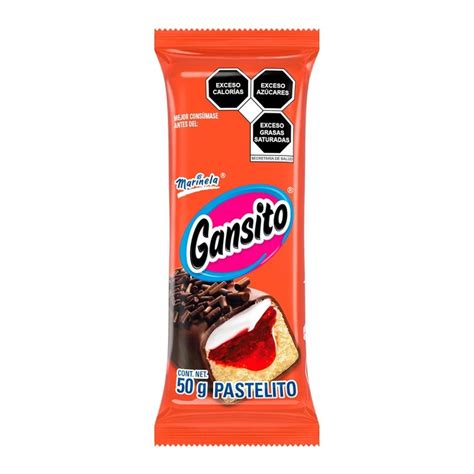 Pastelito Marinela Gansito 50 g | Walmart