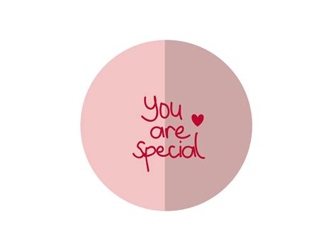 Valentine icon with red text special by Dianapuspa on Dribbble