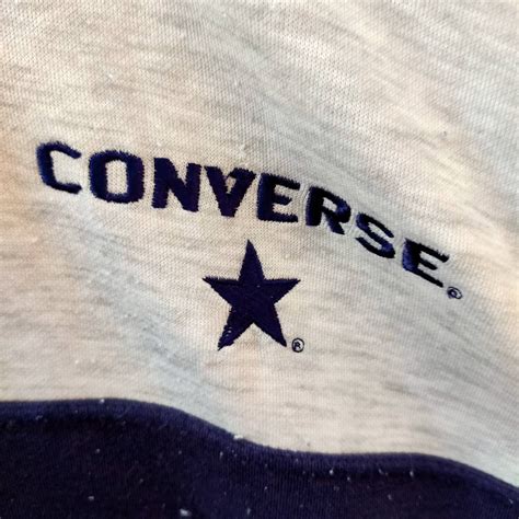 Rare vintage Converse big logo sweatshirt | Etsy