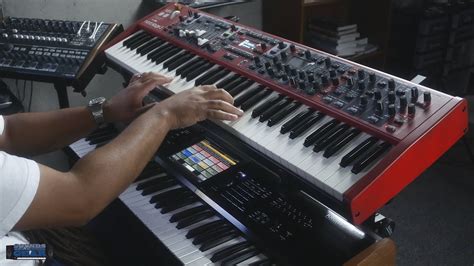 Nord Stage 3 vs. Korg Kronos - Playing the First 16 Preset Sounds - YouTube