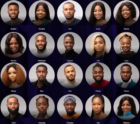 Meet the Big Brother Naija 2020 housemates - Mzansi Mirror