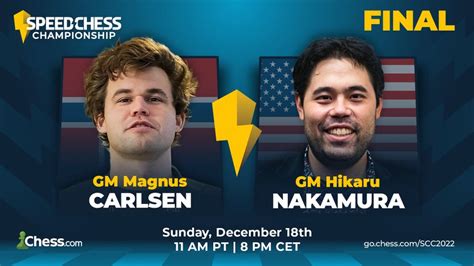 [SCC 2022] Match Thread: GM Nakamura vs GM Carlsen : r/chess